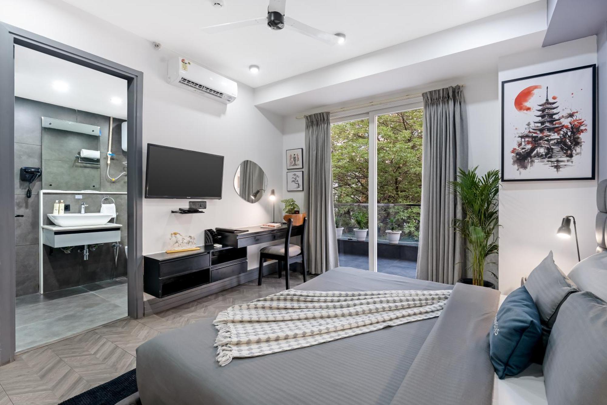 Bedchambers Serviced Apartments - Cyber City Γκουργκάον Εξωτερικό φωτογραφία